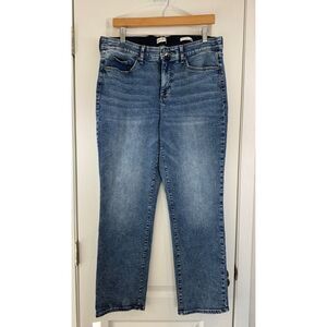 Wonderly Women's Mid-Rise Straight Jeans Size 12 Short
